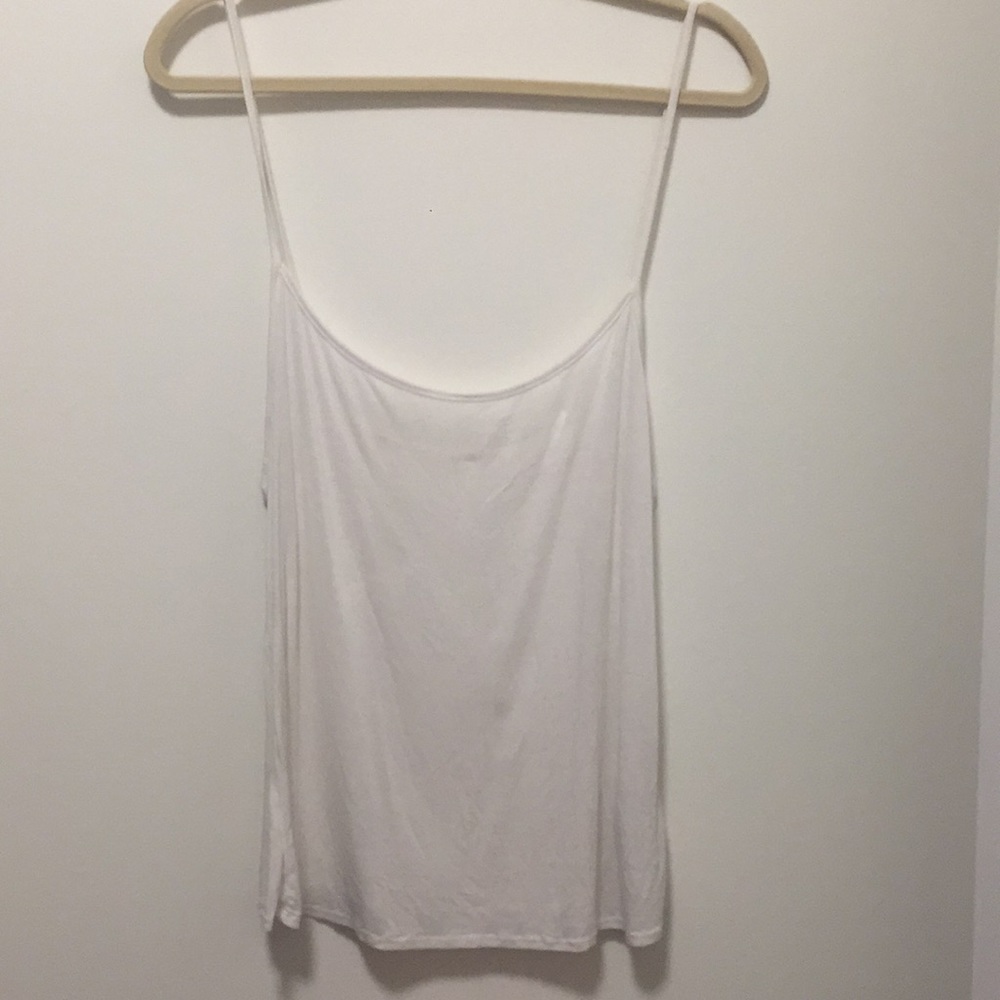 White tank top